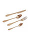 Kare Design Cutlery Set Stainless Copper 16pcs