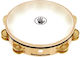 Black Swamp Percussion Tamburin 10 Zoll mit Natürlichem Leder Material