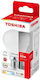 Toshiba LED Bulb 5W for Socket E14 and Shape G45 Warm White 470lm Dimmable