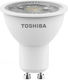 Toshiba LED Bulb 5.5W for Socket GU10 and Shape PAR16 Natural White 450lm