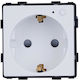 Eurolamp Power Socket White 152-60675