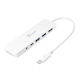 J5 Create USB-C Docking Station με HDMI 4K PD Λευκό (JCD373-N)