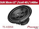 Pioneer Subwoofer Αυτοκινήτου 12" 1400W RMS