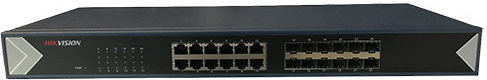 Hikvision DS-3E0524TF Unmanaged L2 Switch with 12 Gigabit (1Gbps) Ethernet Ports and 12 SFP Ports