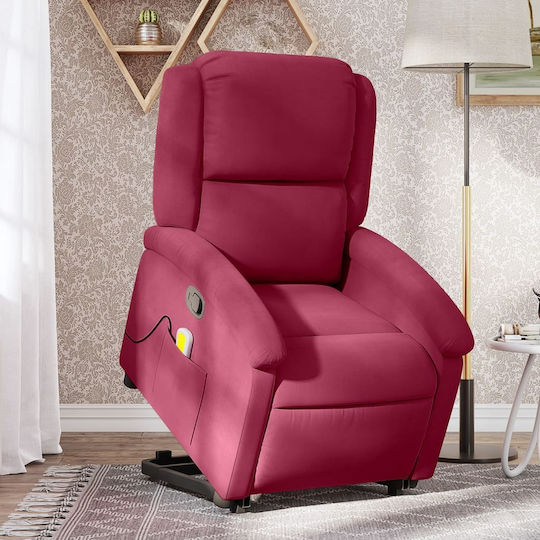 Relax with Footstool 71x86.5x99.5cm Bordeaux Relax with Footstool 71x86.5x99.5cm Bordeaux