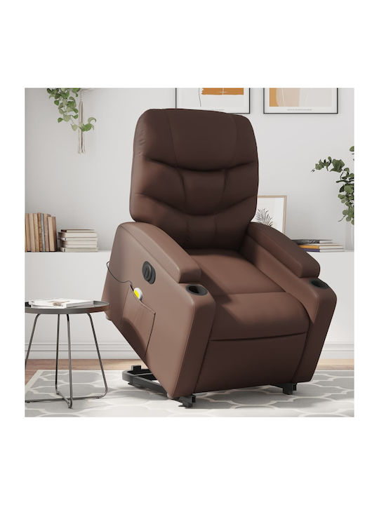 Relax Armchair Massage with Footstool from Leat...