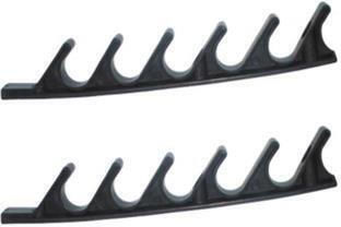 Bliumi Sunbed Spare Parts made of Plastic in Black Color 2pcs