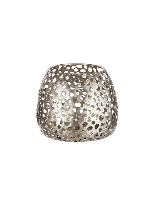 ArteLibre Metallic Lantern Silver