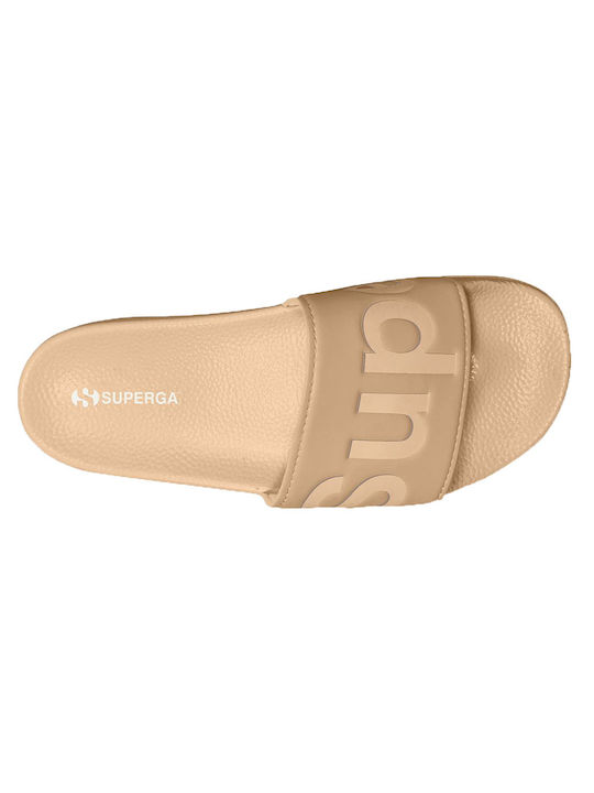 Superga 1908-puu Frauen Flip Flops in Rosa Farbe