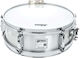 Lefima Τύμπανο Παρέλασης Snare Drum 14"" σε Χρώμα Ασημί