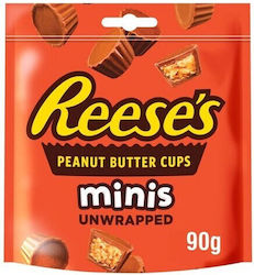 Reese's Peanut Butter Cups Minis Unwrapped Erdnussbutter Glutenfrei 90Übersetzung: "gr" 1Stück