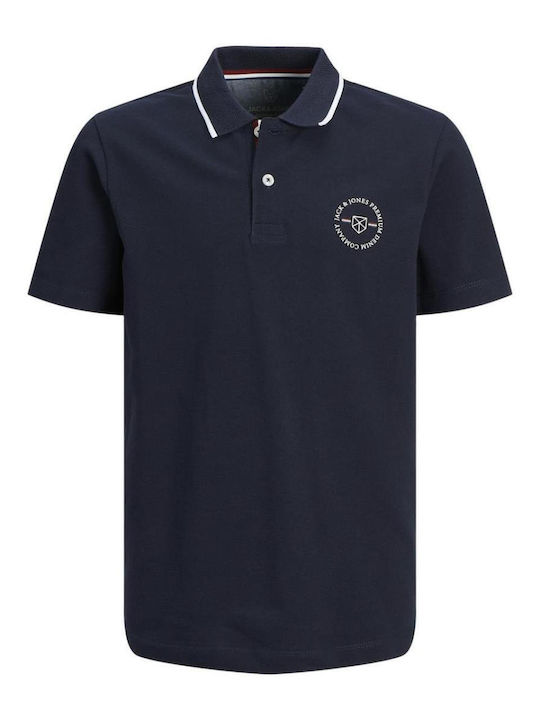 Jack & Jones Kinderpolo Kurzarm Dunkelblau