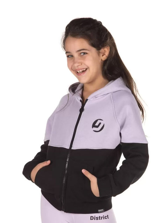 District75 Kids Cardigan with Hood LILA