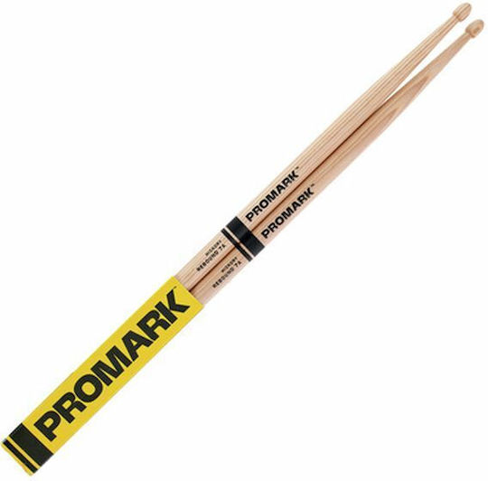 Promark Hickory Drumsticks Schlagzeug Rebound 7A mit Spitzenform Eichel