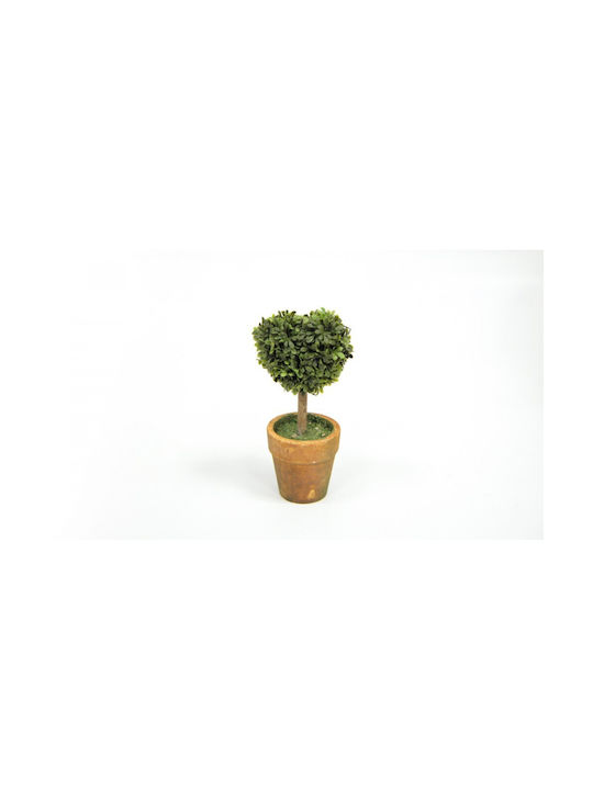 Artificial Plant in Small Pot Buxus (Common box) 1pcs