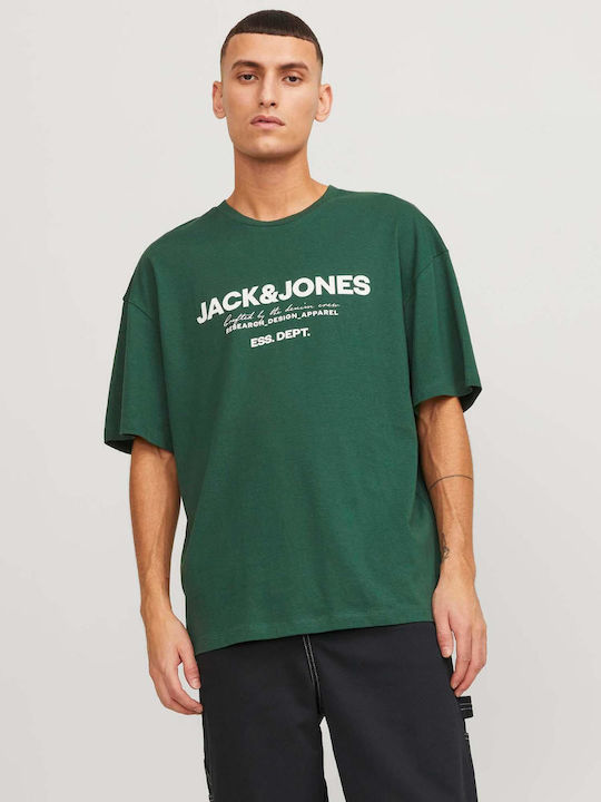 Jack & Jones T-shirt Bărbătesc cu Mânecă Scurtă Verde