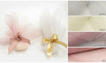 Tulle for Wedding Favors Gold 100pcs