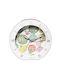 Alfaone Silent Tabletop Clock with Indicators Multicolored ALTC-60172