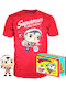 Funko Pop! Tees Filme: DC Comics - DC Comics Beflockt Sonderausgabe