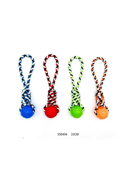 Tpr 33cm Rope Toy for Dogs (Various Designs/Colours)