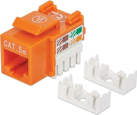 Intellinet U/UTP Cat.5e (Gigabit) Мрежов Кабел Ethernet 1м Оранжев