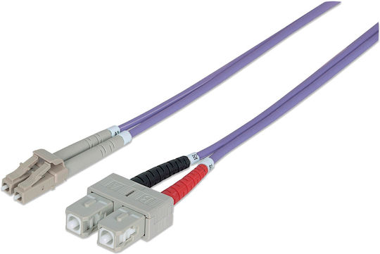 Intellinet Intellinet Optisches Faserkabel 2m Lila