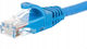 Netrack U/UTP Cat.5e (Gigabit) Καλώδιο Δικτύου Ethernet 2m Μπλε