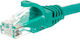 Netrack U/UTP Cat.5e (Gigabit) Καλώδιο Δικτύου Ethernet 0.5m Πράσινο