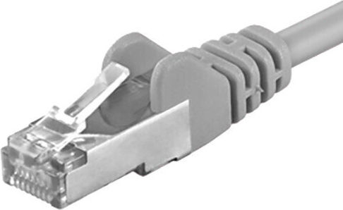 PremiumCord U/UTP Cat.6a (Gigabit) Καλώδιο Δικτύου Ethernet 15m Γκρι