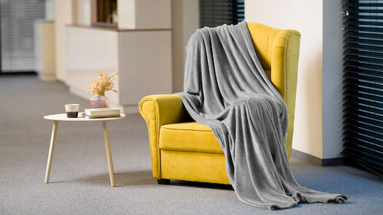Teesa Doppelte Decke 200x220cm Grau