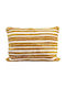 Kare Design Sofa-Kissen Multi Gelb - Weiß 40x60cm