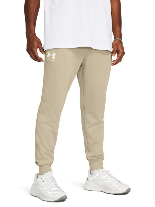 Under Armour Ua Rival Terry Sweatpants with Ela...