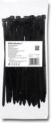 Qoltec Legături Cablu Din Plastic 200mmx7.2mm În Culoare Neagră 50 Bucăți 52216 Qoltec Legături Cablu Din Plastic 200mmx7.2mm În Culoare Neagră 50 Bucăți 52216