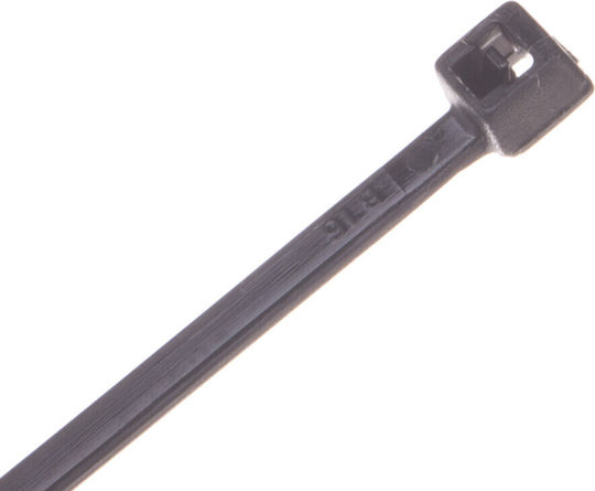 Elektro Plast Kabelbinder Kunststoff in Schwarz Farbe (100Stück) (25-200)