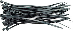 Vorel Plastic Cable Ties 150mm x 2.5mm in Black Colour (100 pcs) 73893