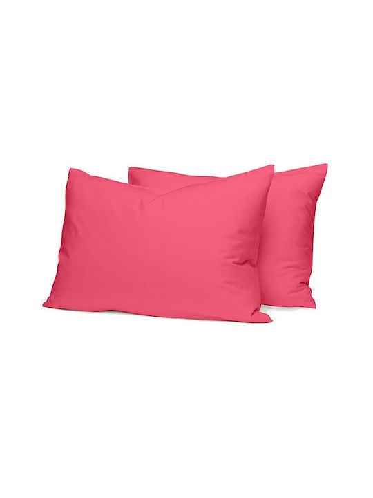 Sunshine Feelings Kissenbezug-Set mit Umschlagumschlag Fuchsia 112 50x70cm.