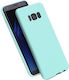 Beline Umschlag Rückseite Silikon 1mm Blau (Oppo A16s)