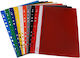 Biurfol Clipboard for Paper A5 Red 10pcs