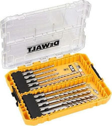 Dewalt Set of 10 Diamond Drills Carbide with SDS Plus Shank for Masonry και Metal