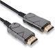 PremiumCord HDMI 2.1 Ultra High Speed 48Gbps 4K 120Hz HDR VRR Kabel HDMI-Stecker - HDMI-Stecker 15m Schwarz