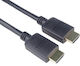 PremiumCord HDMI 2.0 Premium High Speed 4K 60Hz HDR Kabel HDMI-Stecker - HDMI-Stecker 0,5m Schwarz