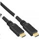 PremiumCord HDMI 2.1 Ultra High Speed 48Gbps 4K 120Hz HDR VRR Kabel HDMI-Stecker - HDMI-Stecker 20m Schwarz