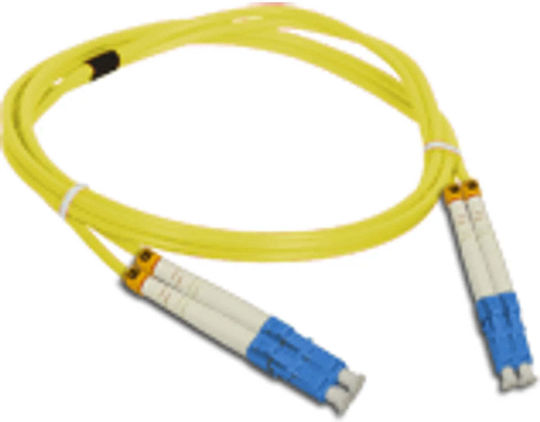 A-LAN A-LAN Optical Fiber Cable LC-LC 5m Yellow