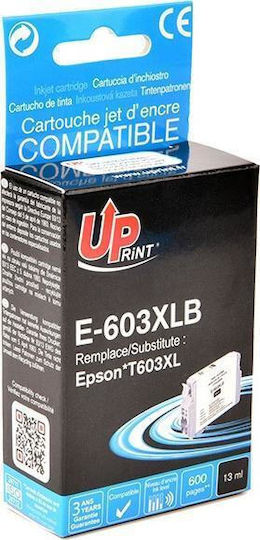 Uprint Συμβατό Μελάνι Εκτυπωτή InkJet Epson C13T03A14010, 603XL 13ml Μαύρο 1τμχ