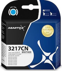 Asarto Συμβατό Μελάνι Brother LC3217C Κυανό Asarto Συμβατό Μελάνι Brother LC3217C Κυανό