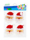 Craft with Fun Set Weihnachtliche Tischdekorationen Stoff 4Stück