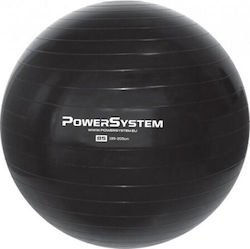 Power System Μπάλα Pilates 85cm σε Μαύρο Χρώμα