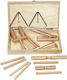 Goldon Κλάβες Percussion Set in Wood Box Ξύλινε...