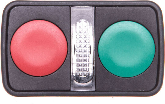 Schneider Electric On-Off switch Pushbutton Double Green 1pcs
