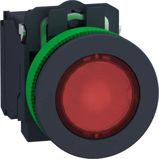 Schneider Electric Harmony Xb5 Schalter Druckknopf mit Beleuchtung Rot 1Stück